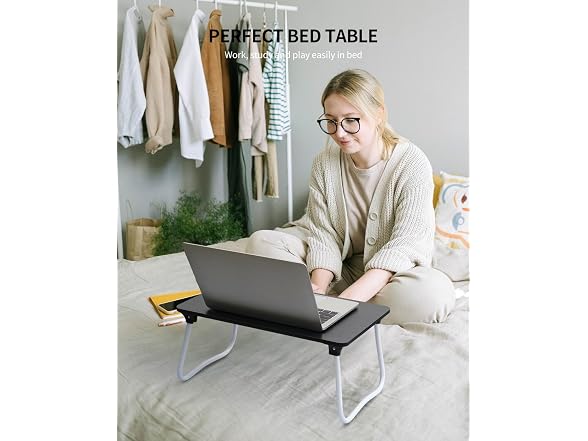 Foldable Lap Desk Laptop Stand Bed Desk