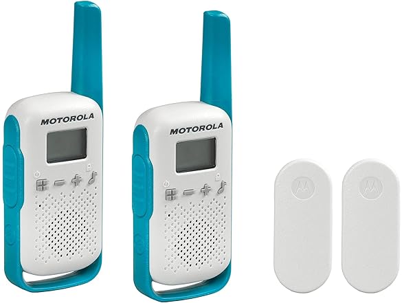 (NEW) 2-PACK Motorola T114 Talkabout 2-Way Radios, 16 Mile