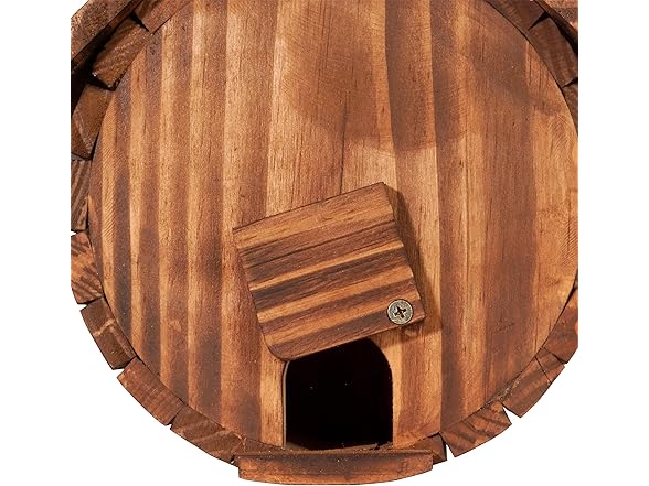 Set of 2 MIXUMON Bird Houses for Outside