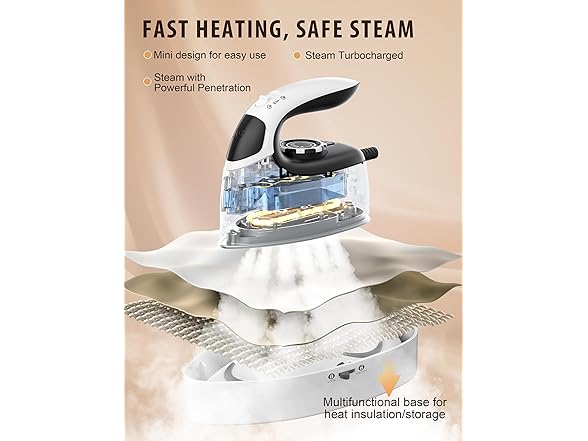 Mini Travel Iron with Steam