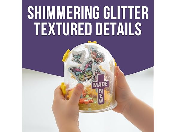 Fun Express Religious Spring Butterfly Glitter Globe