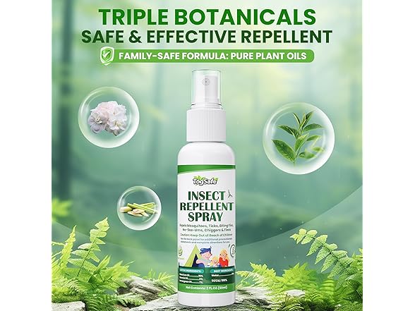 (2 Pack) Mosquito Repellent Spray | 2oz