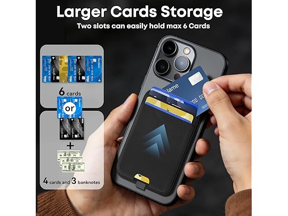 NavmmSenn Magsafe Phone Wallet for iPhone