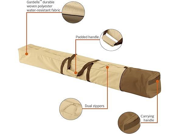 Veranda Water-Resistant 72" Patio Hammock Storage Bag