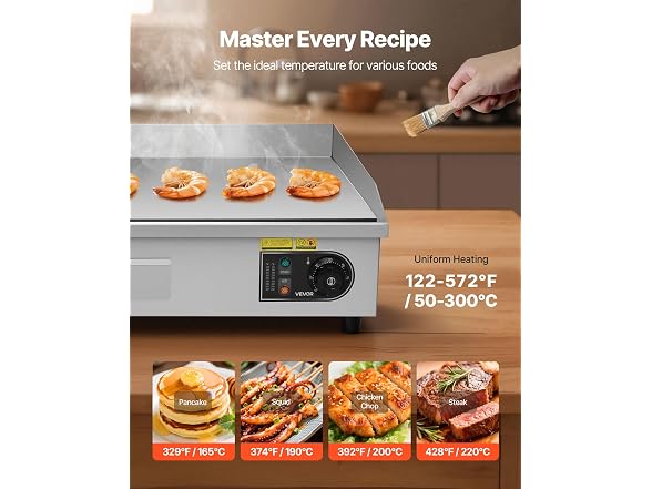 VEVOR Commercial Electric Griddle