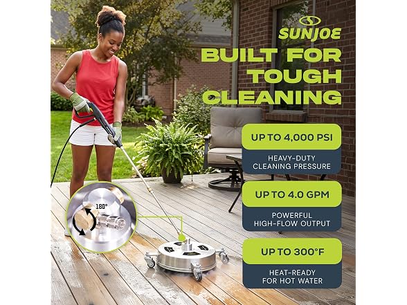 Sun Joe 14-Inch Pressure Washer Cleaner