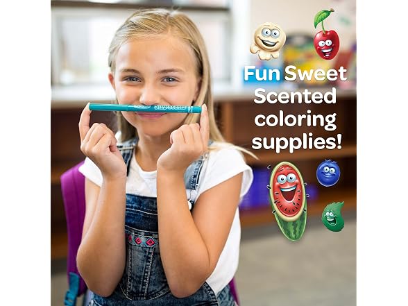 Crayola Silly Scents Art Case Color Set