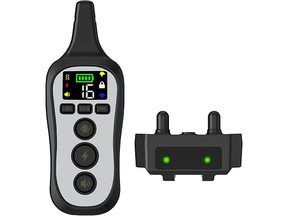 Pet Dog Stop Bark Training Collar with Remote
