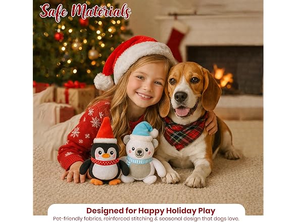 Bow Wow Pet Holiday Plush Pals 2 Pack