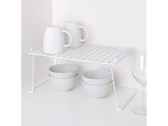 Smart Design Stacking Cabinet Shelf Rack