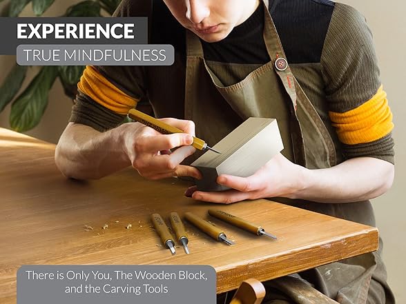 WRKSHP Wood Carving Tools - 12 PCS