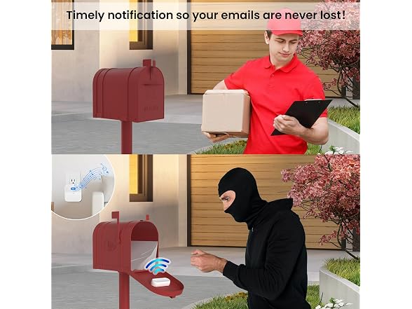Mailbox Alarm, Wireless Long Range