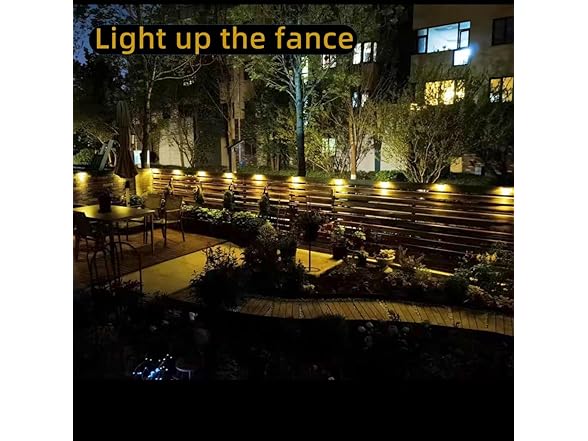 CzlBezr Solar Deck Lights Outdoor
