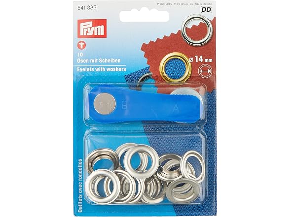 PRYM_541383-1 Eyelets with Washers,