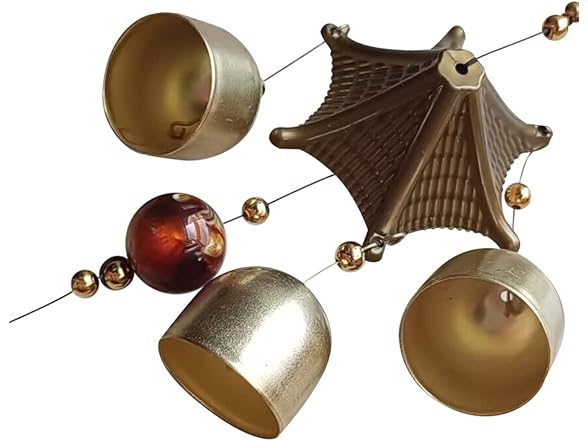 WUSFAR Peacock Wind Chimes 3 Layers