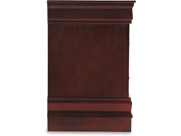 Alisdair Dark Brown Two Drawer Night Stand