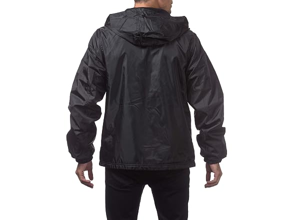 Pro Club Men (3XL) Fleece Lined Windbreaker Jacket