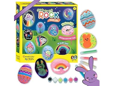 $5.99, Was $15.99, 62% Off! Creativity for Kids Glow in the Dark Rock Painting Kit dealfomo