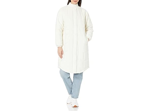 Amazon Essentials Womens Quilted Coat