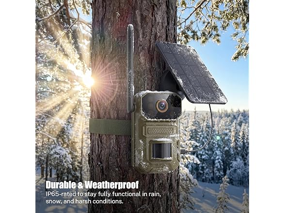 PyreQuad 4G LTE Outdoor Security Camera