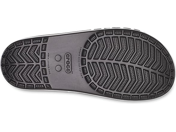 Crocs Bayaband Unisex Slide Black/White