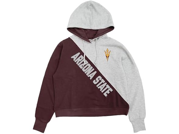NCAA Diagonal Colorblock Hoodie
