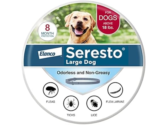 Seresto Large Dog Collar- Flea & Tick Treatment