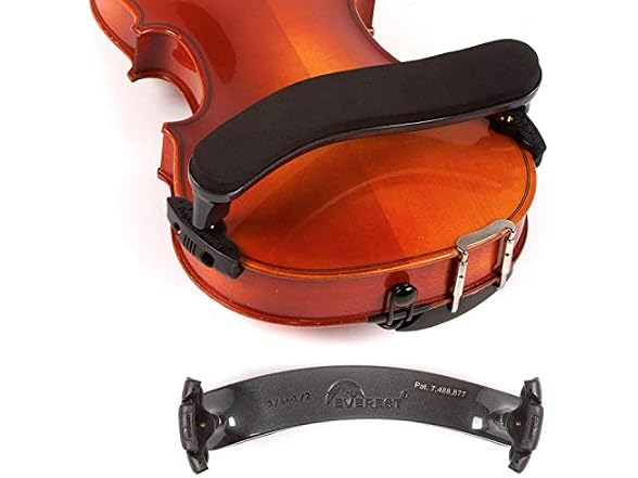 Everest ES Black Violin Shoulder Rest