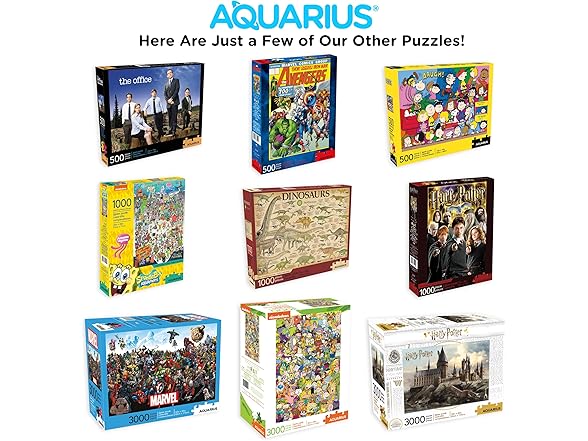AQUARIUS Grinch Puzzle (500 Piece Jigsaw Puzzle)