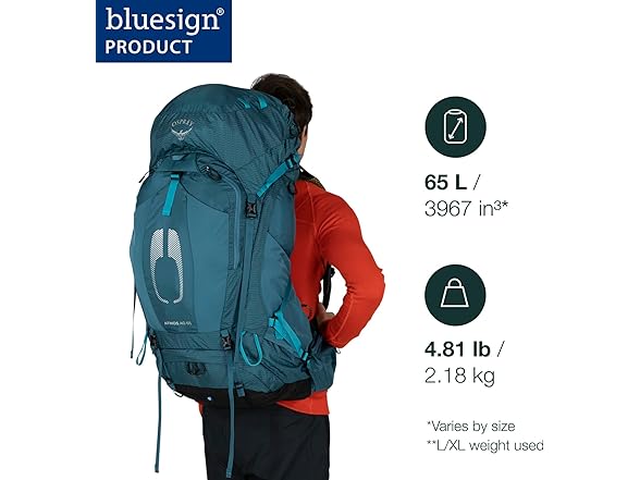 Osprey Atmos AG 65L Men's Backpacking Backpack
