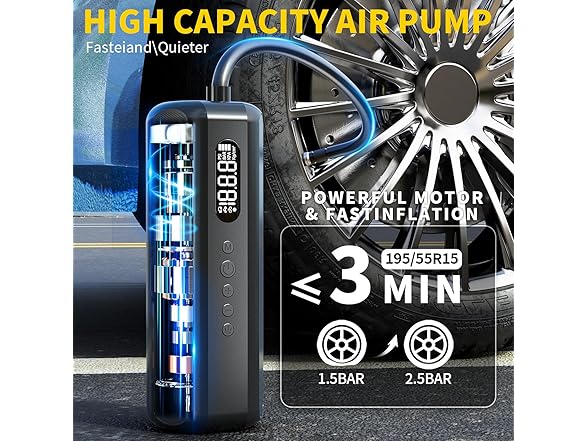 BELO VALE 150PSI Tire Inflator