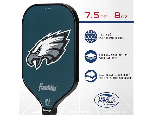 PHILADELPHIA EAGLES Pickleball Paddle