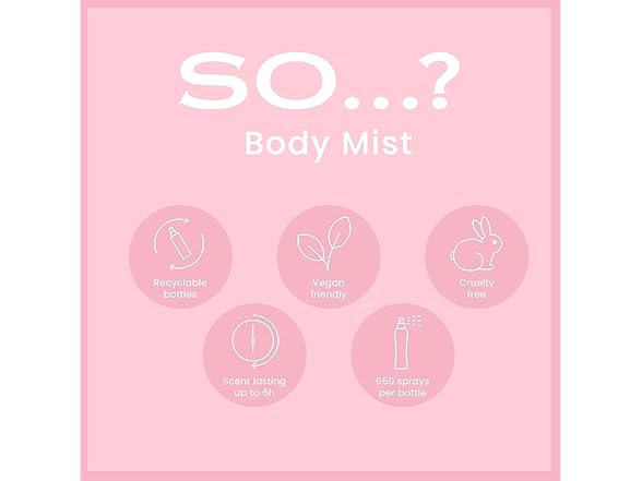 So...? So...? Vanilla Milkshake Body Mist