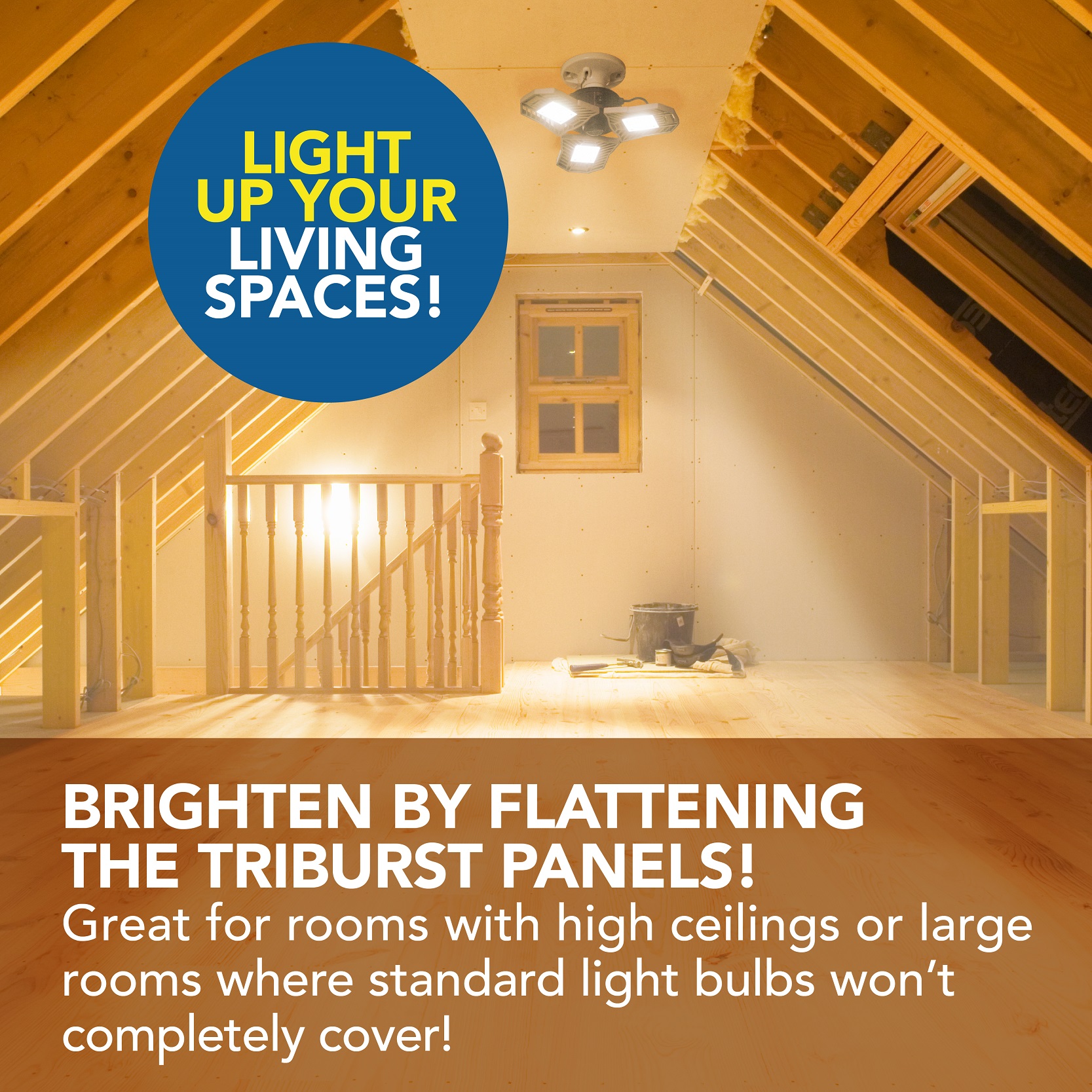 1 or 2 Pk Triburst Mounted Work Light - Gallery 6