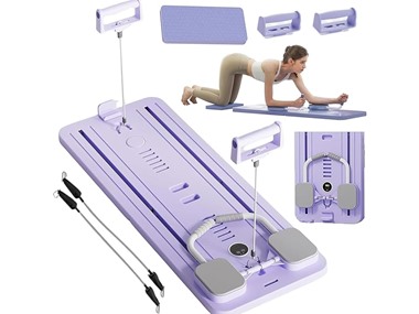$37.99, Was $159.99, 76% Off! Portable Pilates Reformer Home Gym dealfomo
