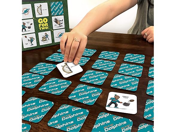 MIAMI DOLPHINS Memory Match Game