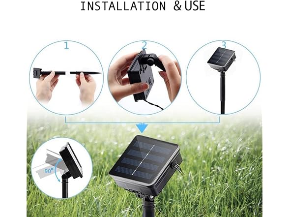 YEEHUI PLUS GAR-112 7M Solar LED Decorative String Light