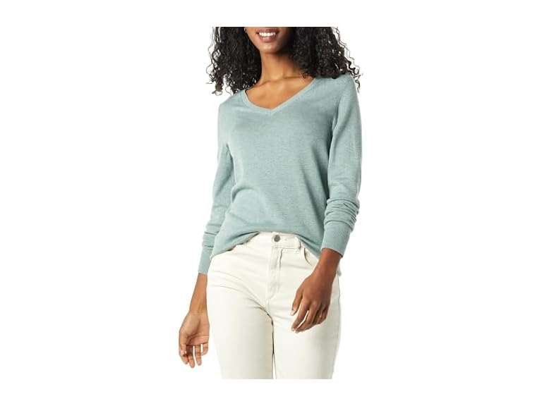 Amazon Essentials Women Classic-Fit V-Neck Sweater - Gallery 19