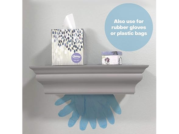 HealthyShelf Gray ABS Plastic MultiFold Paper Disp