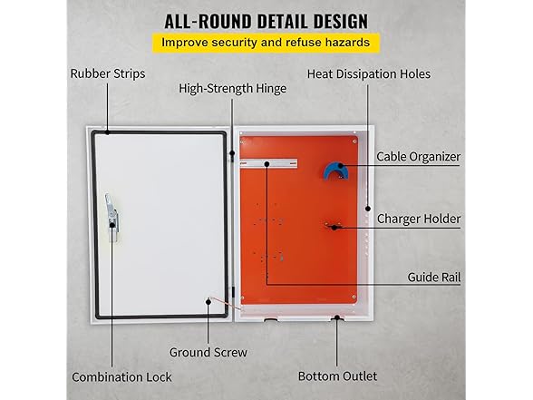 VEVOR Tesla Charger Station Box