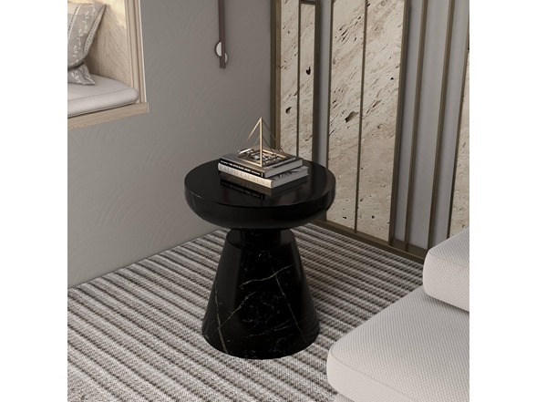 LeisureMod Isle Outdoor Side Table