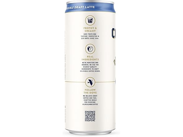 La Colombe Double Draft Latte, 11 Fl. Oz., Single Can