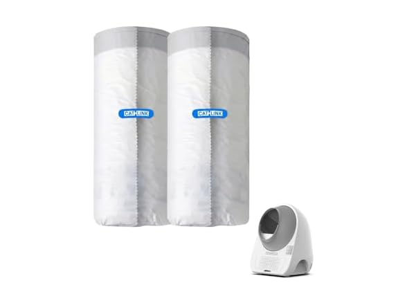 40 Pack CATLINK Trash Bags, for Automatic Litter Box