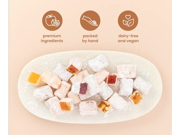 (5 Pack) Liberty Orchard Soft Fruit & Nut Candies Gift Set