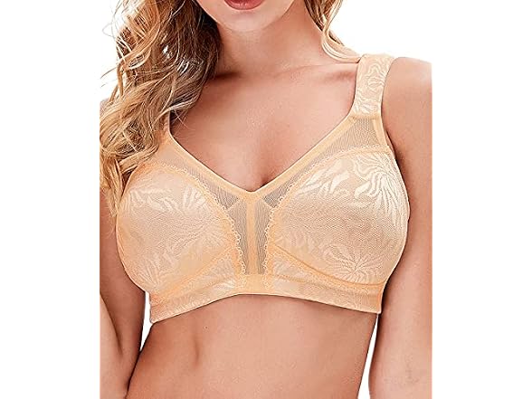 Wingslove Women (38G) Wireless Minimizer Bra Bra