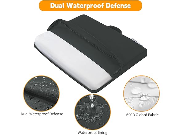 LevNubis 2 PCS Stadium Seat Cushions