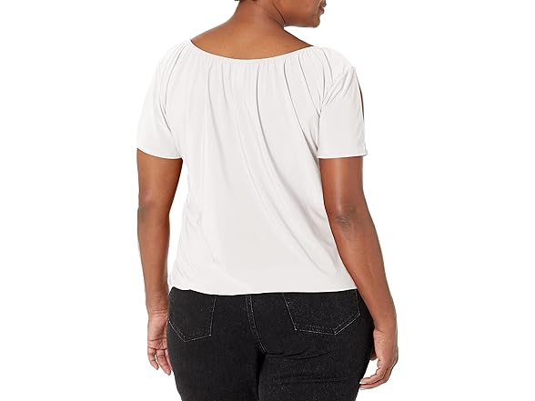 Star Vixen Women's Ivory Peasant Top (M)