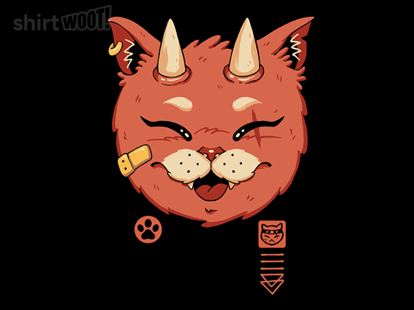 Devil Meowster Cat