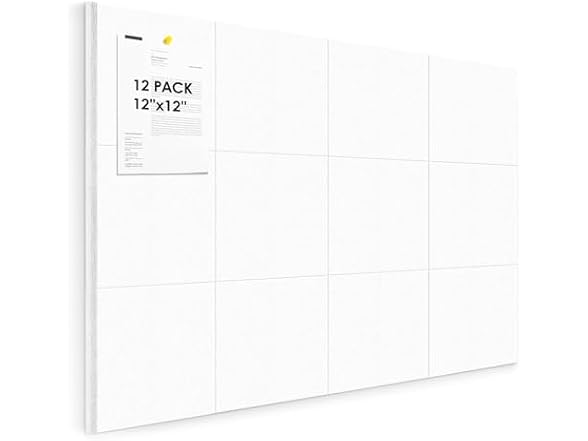 PATTENGO Felt Pads White 12 pcs