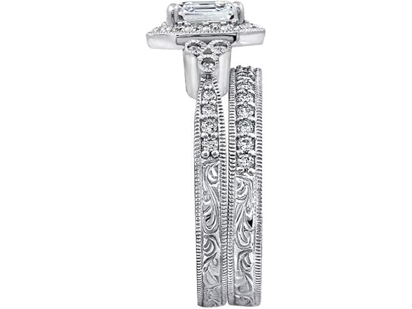 Amazon Essentials Platinum-Plated Sterli